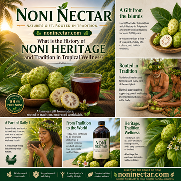 Noni Heritage and Tradition | Tahitian Noni ORIGINAL 1L &amp; Premium Noni