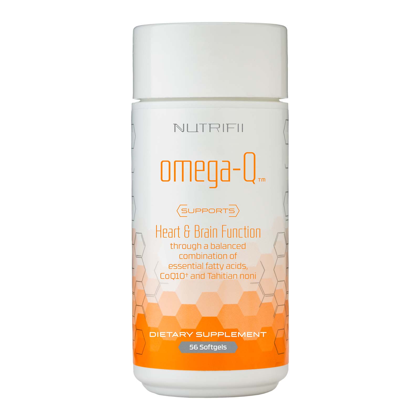 Omega-Q® is a unique blend of essential omega fatty acids and coenzyme Q10 (CoQ10)