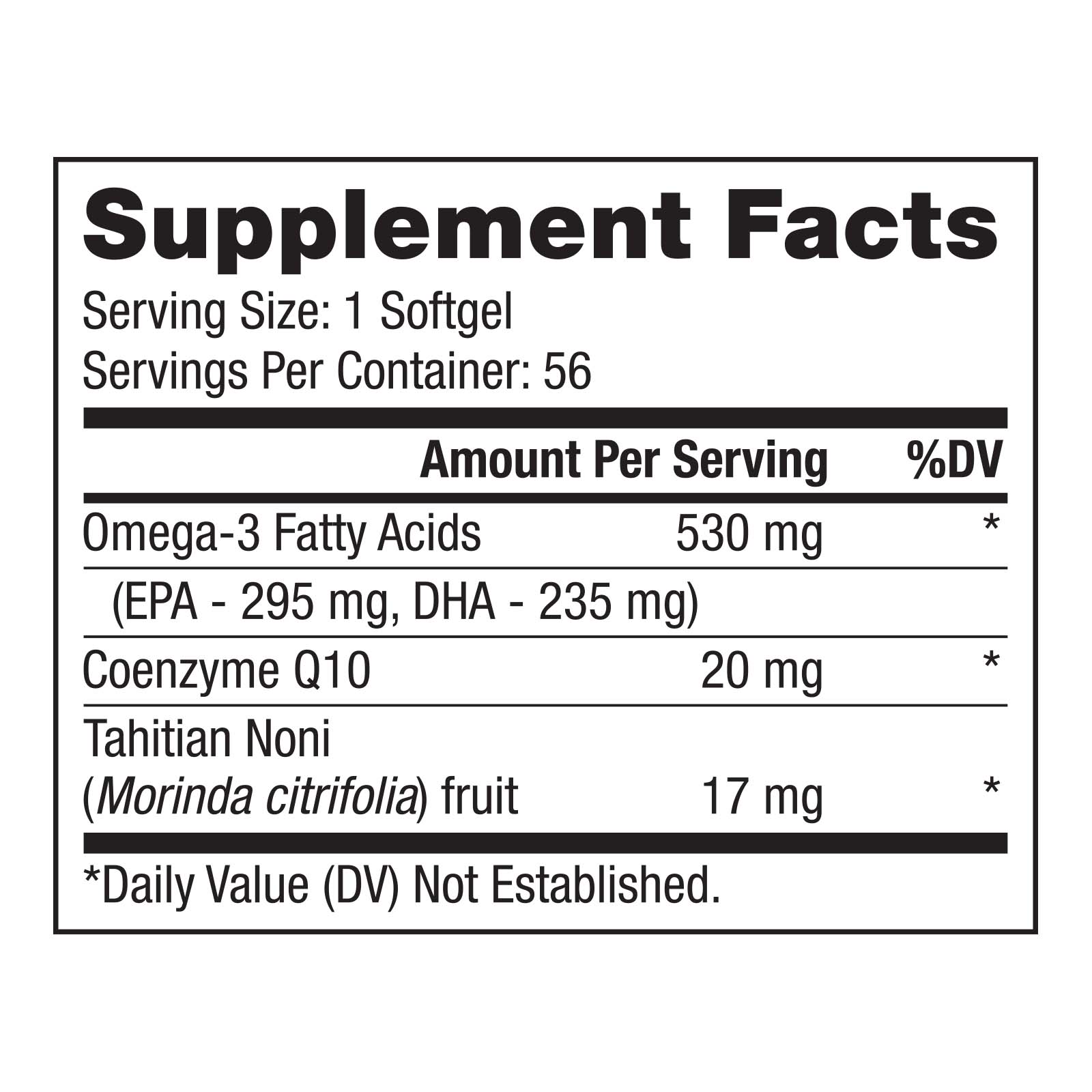 Omega-Q® is a unique blend of essential omega fatty acids and coenzyme Q10 (CoQ10)