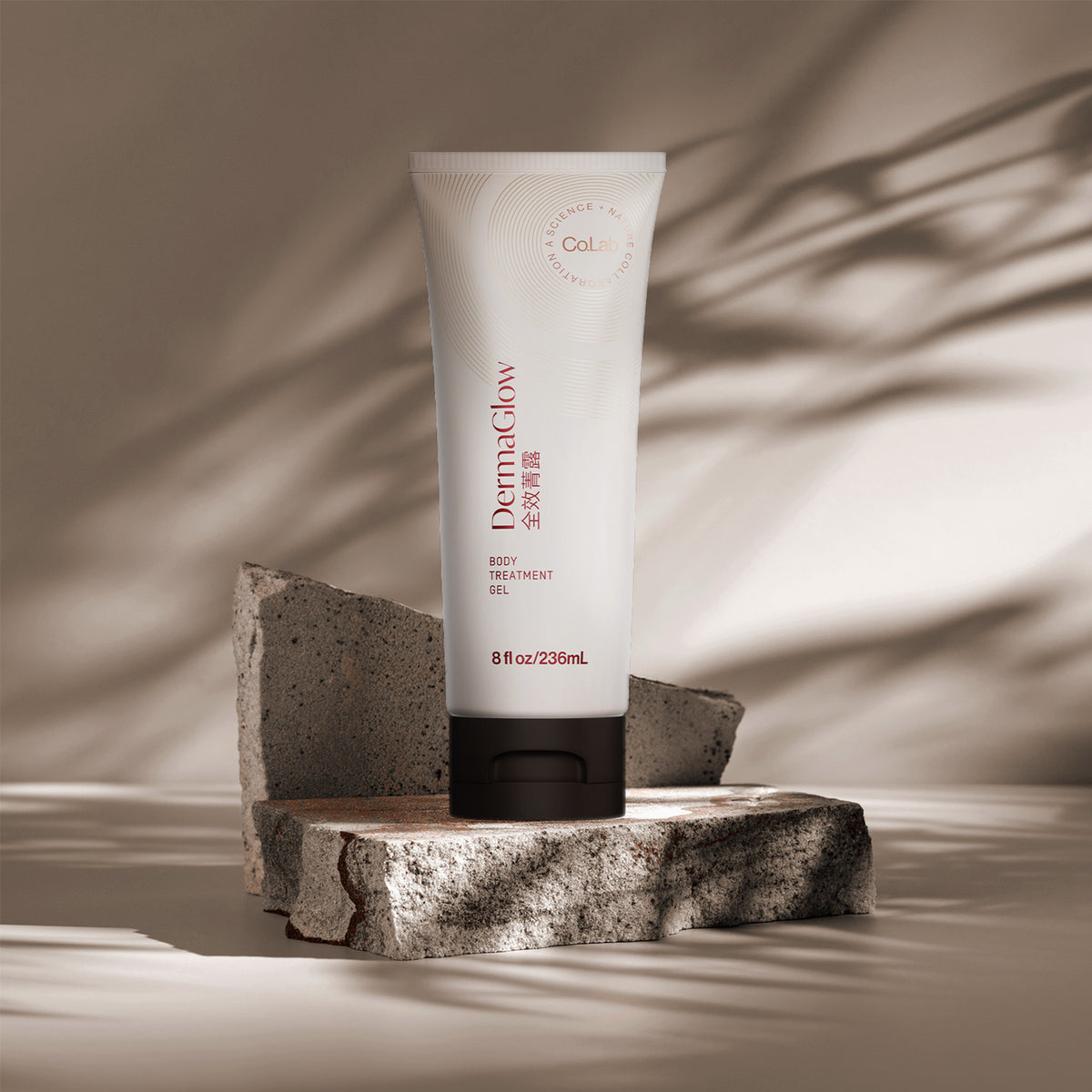 DermaGlow body treatment gel lifestyle