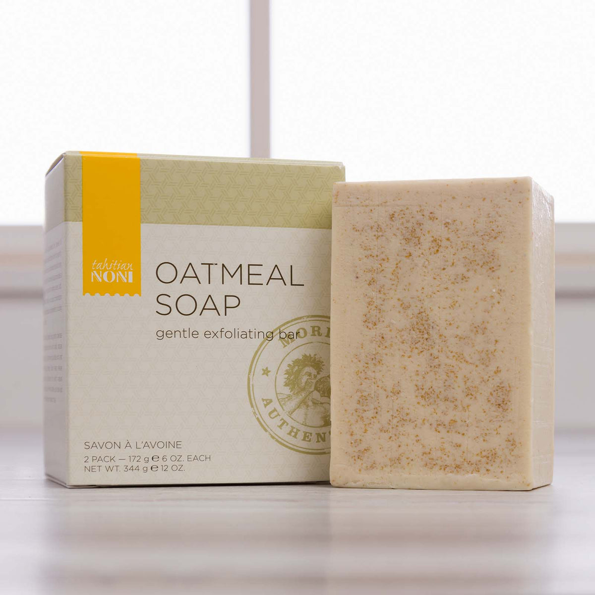 Tahitian Noni™ Oatmeal Soap – lifestyle photo